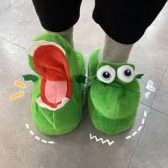 Sendal Buaya Mangap Saat Diinjak - Alie Express