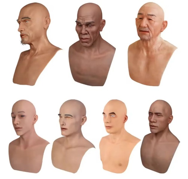 Topeng Silikon Penyamaran - Alie Express